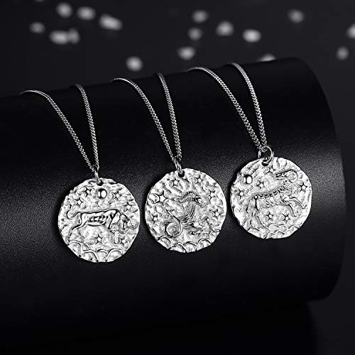 Vue 3 de Collier Pendentif Argent De