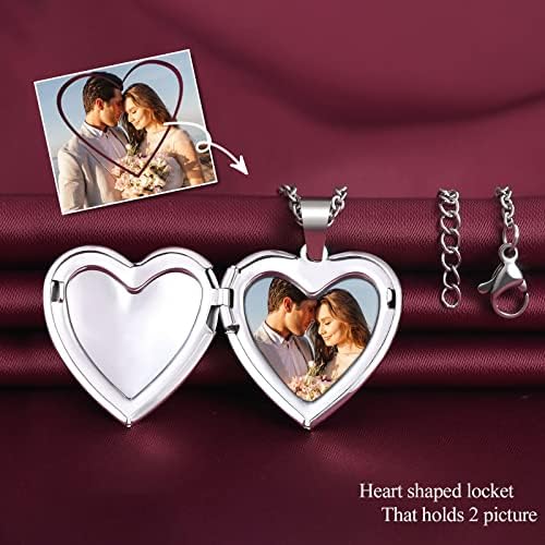 Vue 4 de Collier Medaillon Cur Pour