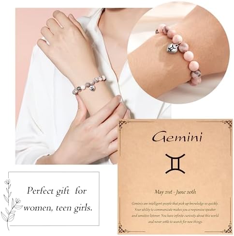 Vue 2 de Bracelet Zodiaque Pour Femme