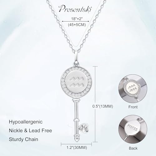 Vue 2 de Collier Cle Collier Signe