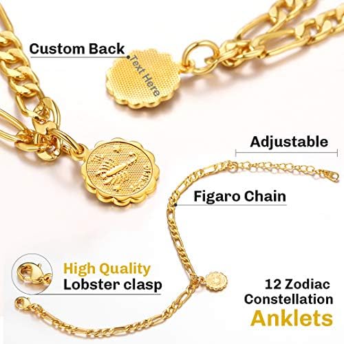 Vue 5 de Bracelet Cheville Pour Femme