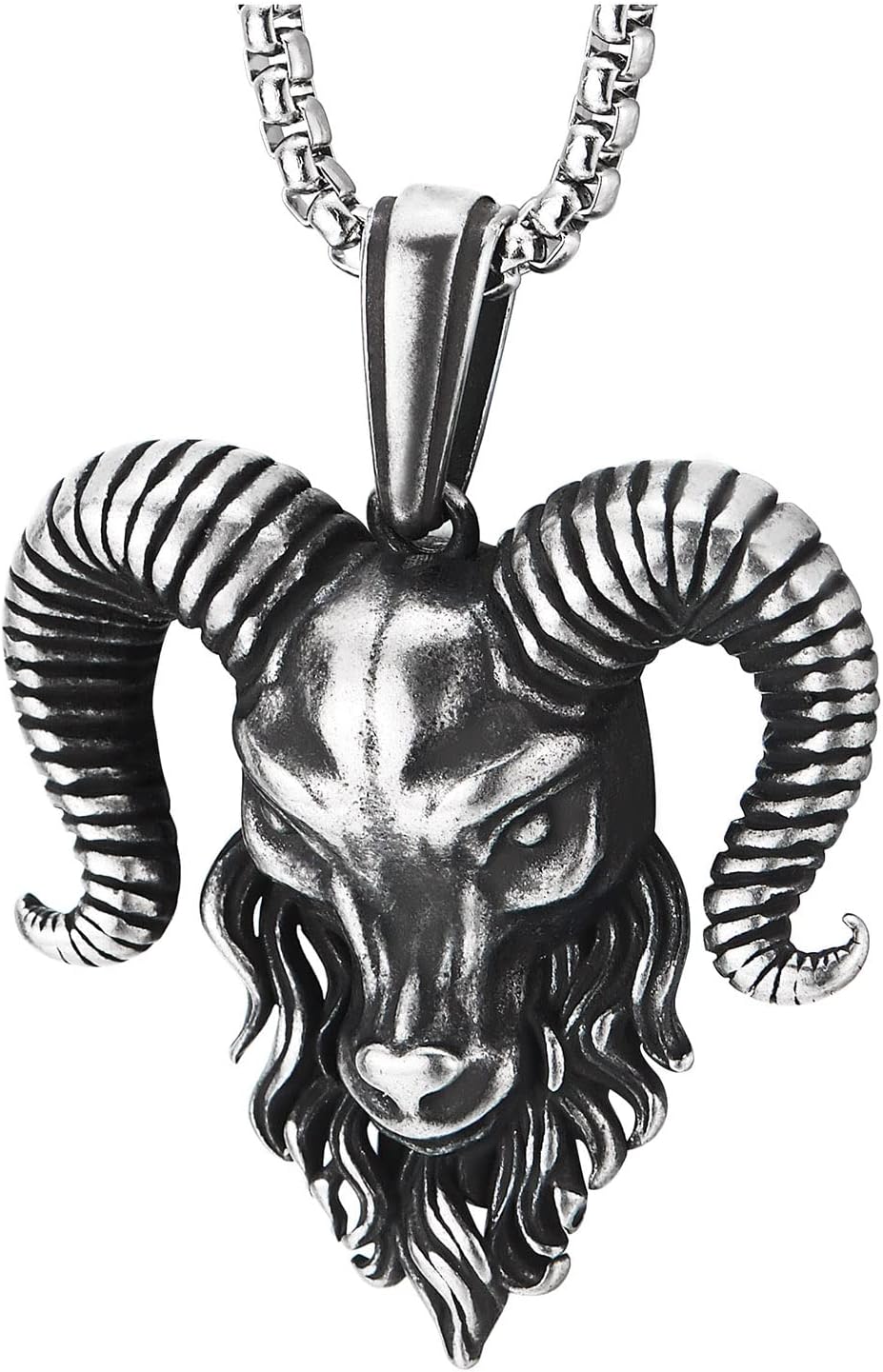 Collier Pendentif En Acier