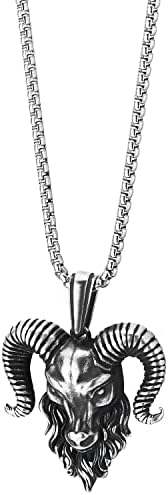 Vue 2 de Collier Pendentif En Acier