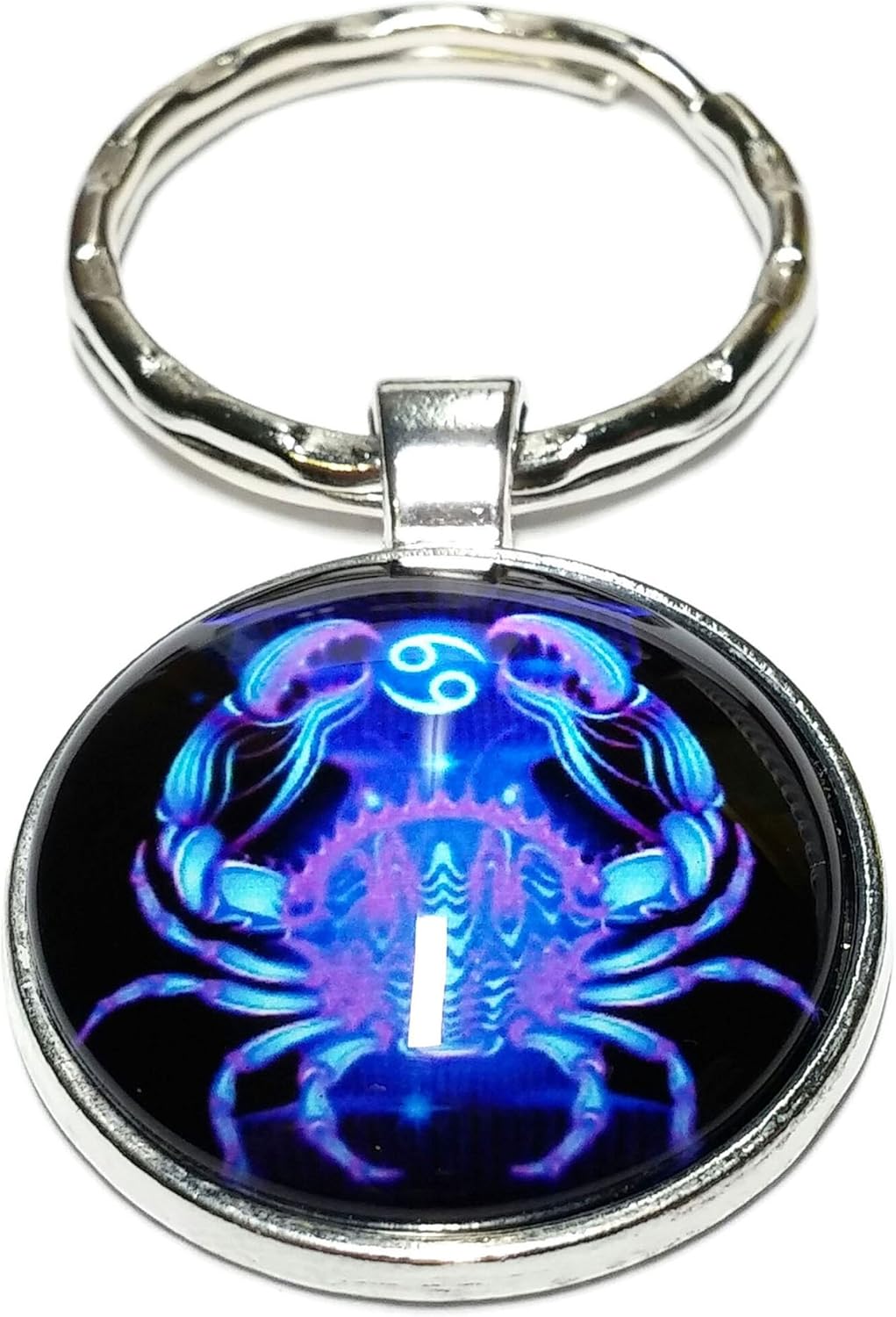 Porte Cle Cancer Bleu