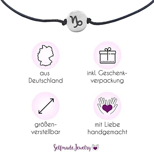 Vue 2 de Bracelet Femme Argent Zodiaque