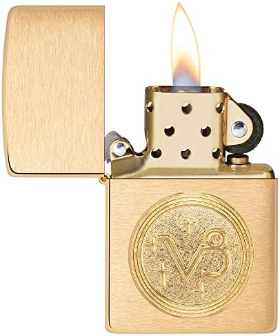 Vue 5 de Zippo Capricorn Emblem Brass