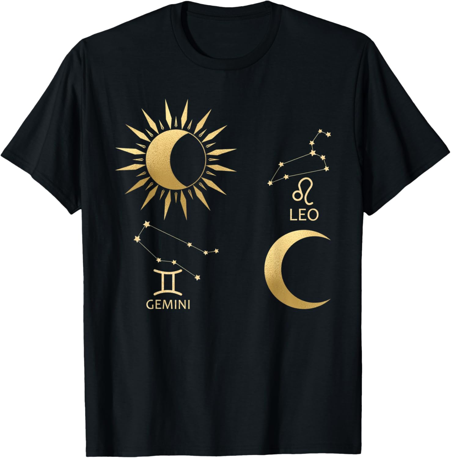 Zodiaque Gemeaux Soleillion Tshirt