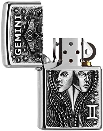 Vue 2 de Zippo Pl Gemini Animal