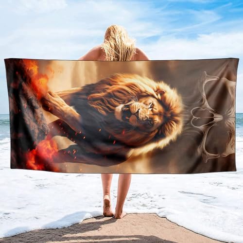 Vue 2 de Yisumei Serviette De Plage