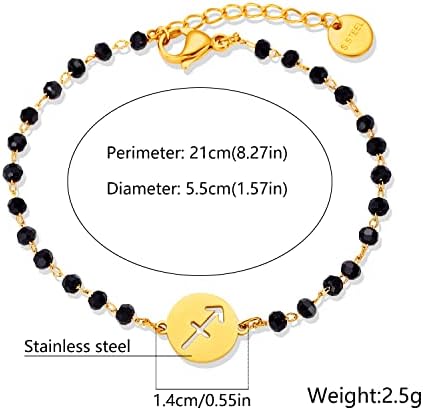 Vue 2 de Femmes Bracelet Constellation Chaine
