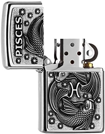 Vue 2 de Zippo Pl Pisces Briquet
