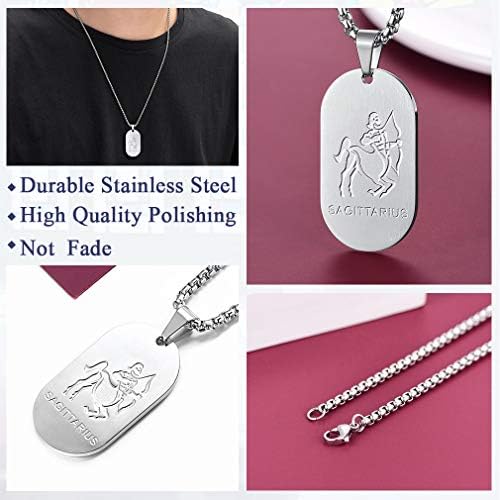 Vue 4 de Faithheart Collier Signe Astrologique