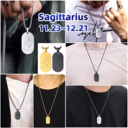 Vue 6 de Faithheart Collier Signe Astrologique