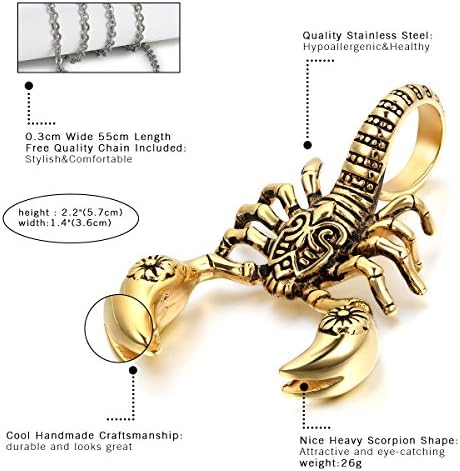 Vue 2 de Collier Homme Avec Pendentif