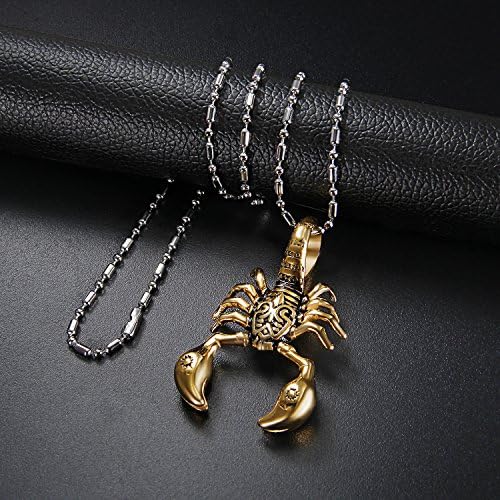 Vue 4 de Collier Homme Avec Pendentif