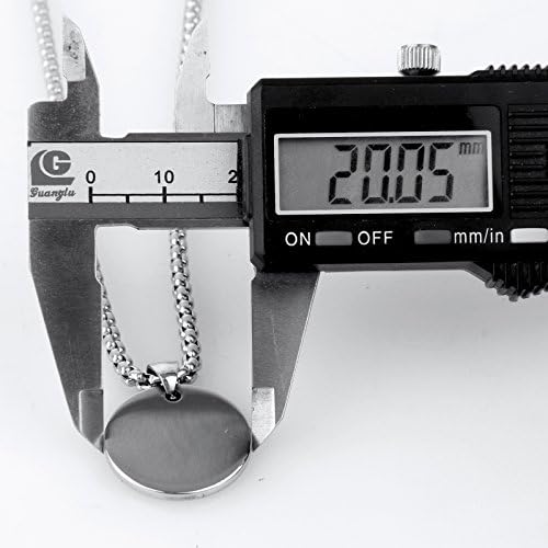 Vue 3 de Bijoux Acier Inoxydable Pendentif