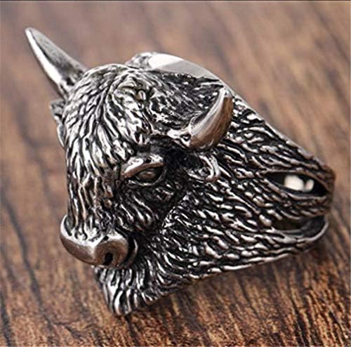 Vue 4 de Hommes Taurus Bull Head