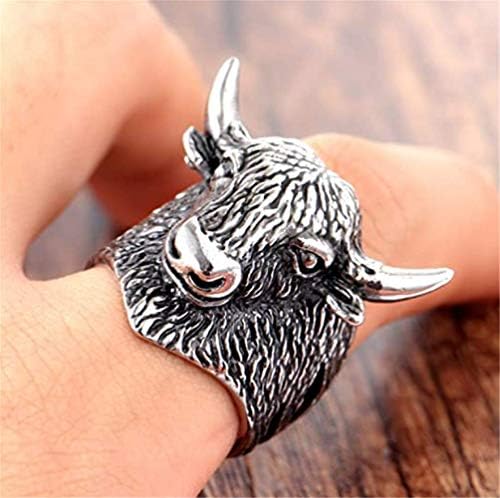 Vue 5 de Hommes Taurus Bull Head