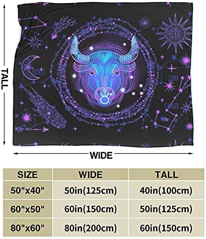 Vue 3 de Plaid Taureau En Flanelle