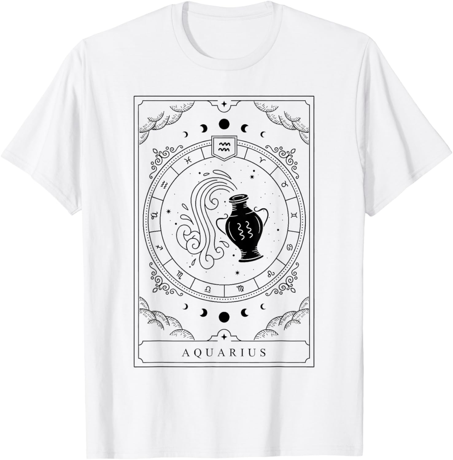 Verseau Aquarius Tarot Card