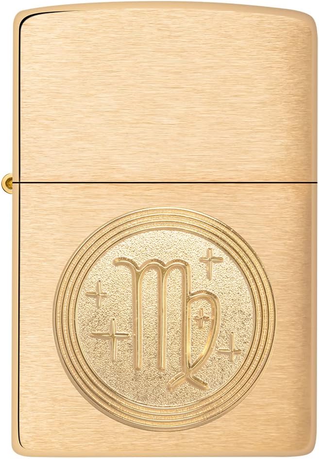 Zippo Virgo Emblem Brass