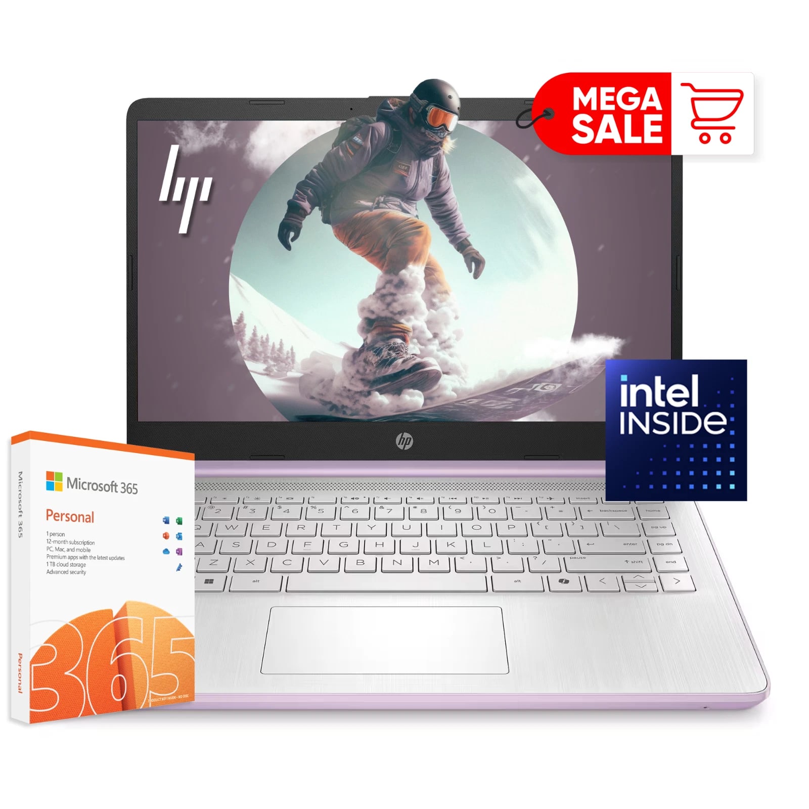 2026 Newest HP Laptop 14" Quad-Core Intel Processor Up to 16GB RAM 628GB Storage vista 3