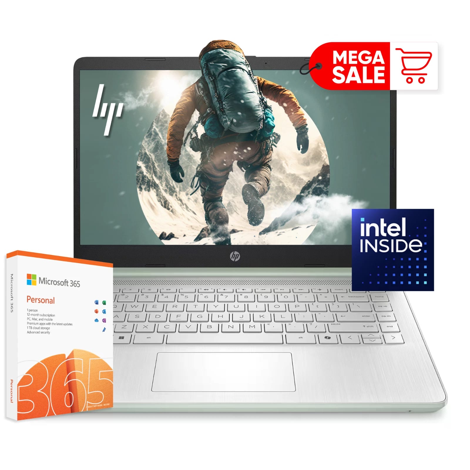 2026 Newest HP Laptop 14" Quad-Core Intel Processor Up to 16GB RAM 628GB Storage vista 4