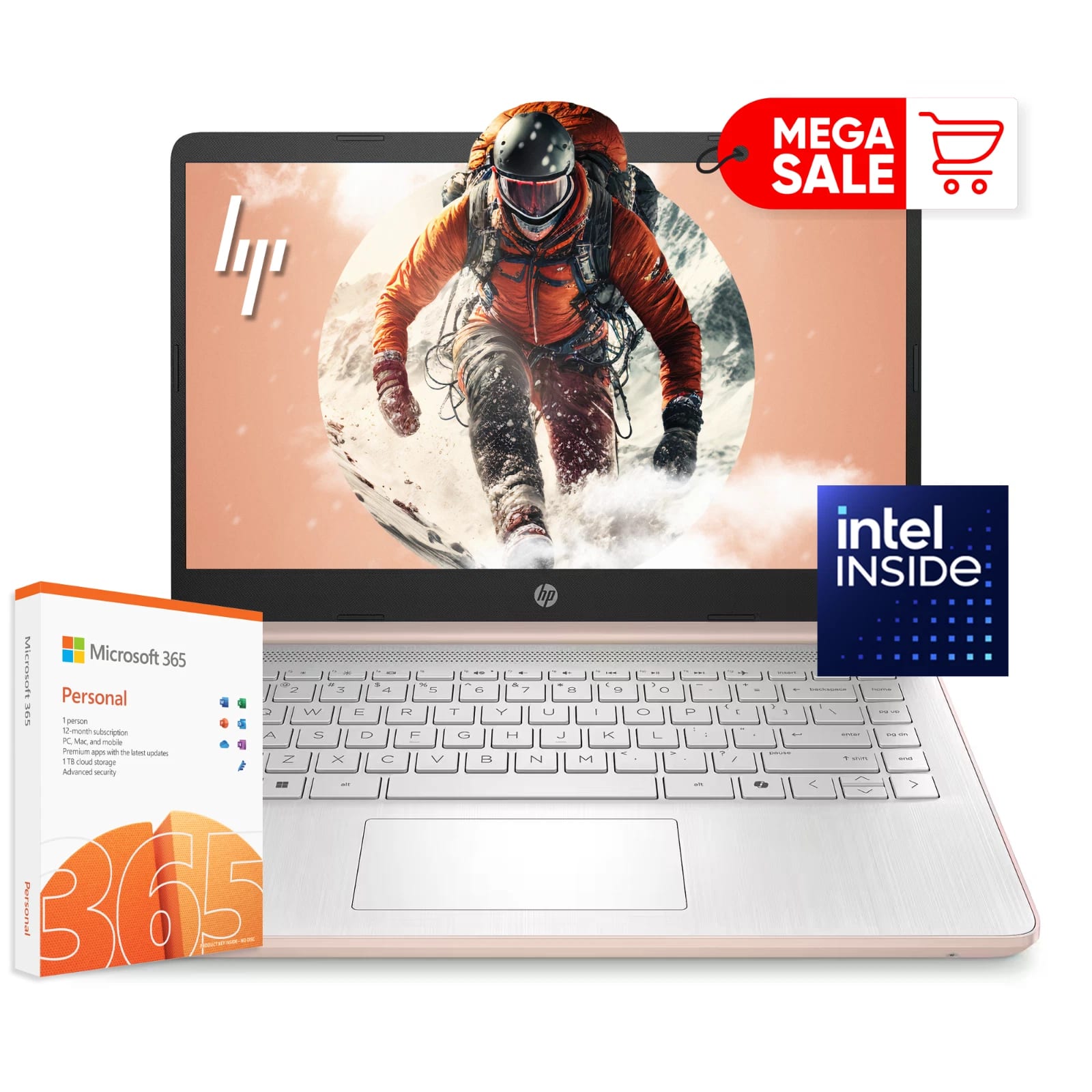 2026 Newest HP Laptop 14" Quad-Core Intel Processor Up to 16GB RAM 628GB Storage vista 5