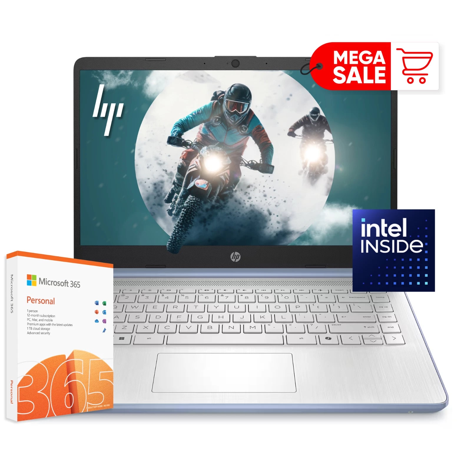2026 Newest HP Laptop 14" Quad-Core Intel Processor Up to 16GB RAM 628GB Storage vista 6