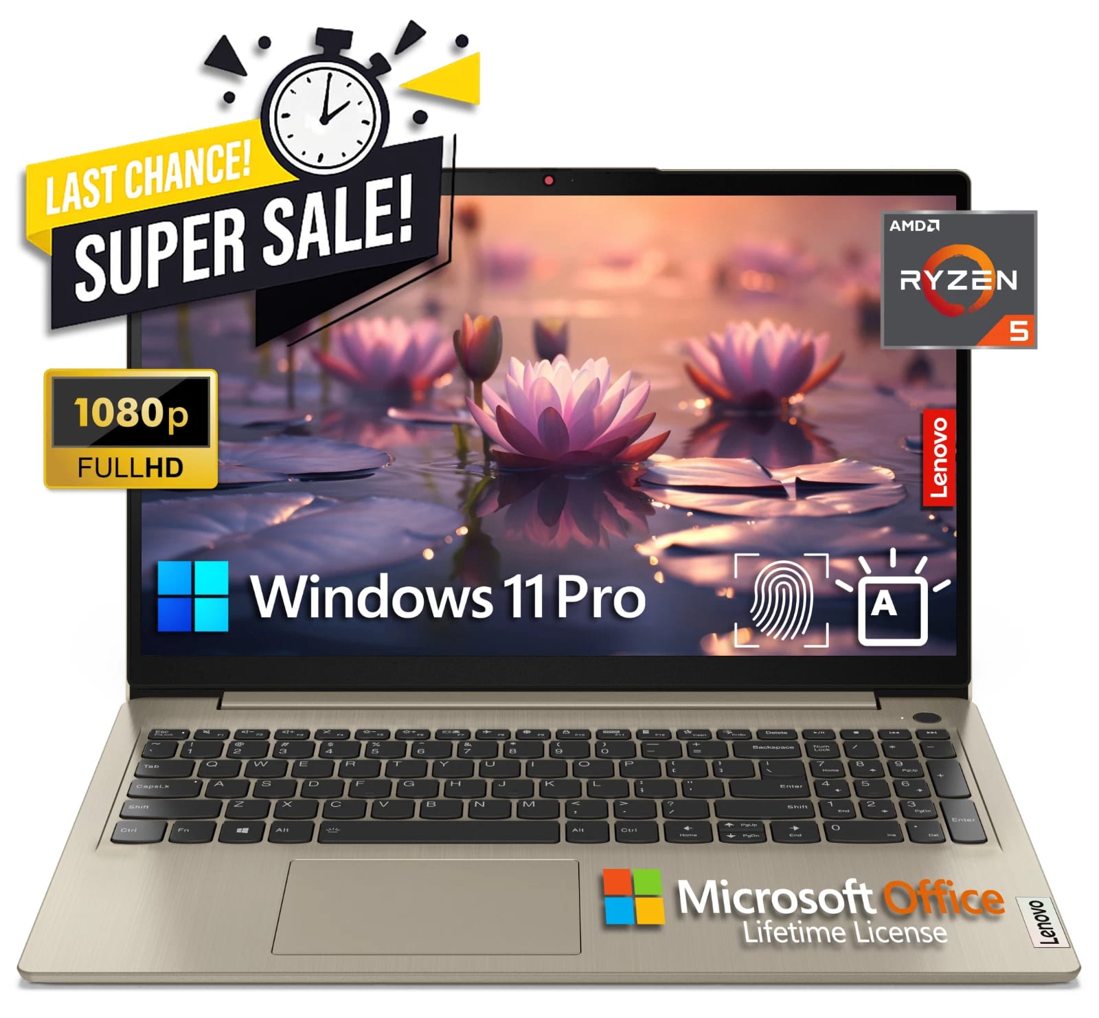 Lenovo IdeaPad 3 Laptop 15.6