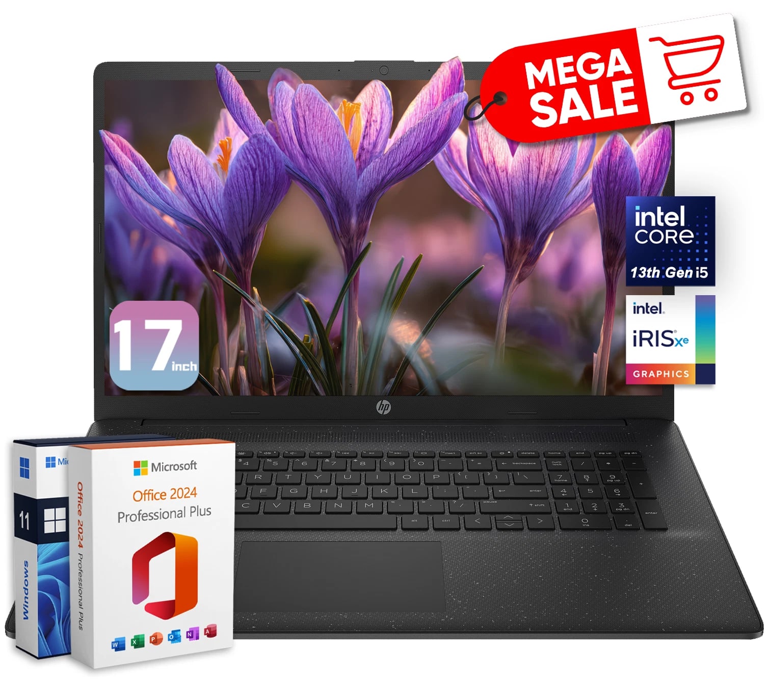 SALE 2026 HP Laptop Computer 17 10-Core Intel i5 16GB RAM & 512GB SSD Office Pro — eSwappa Store