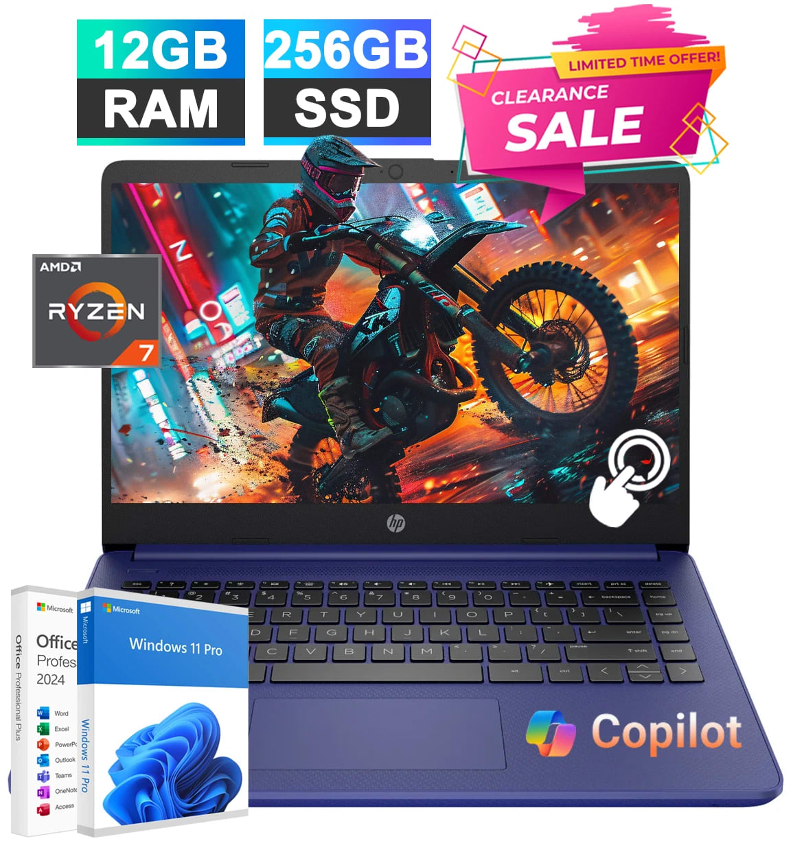 HP Laptop Computer 14