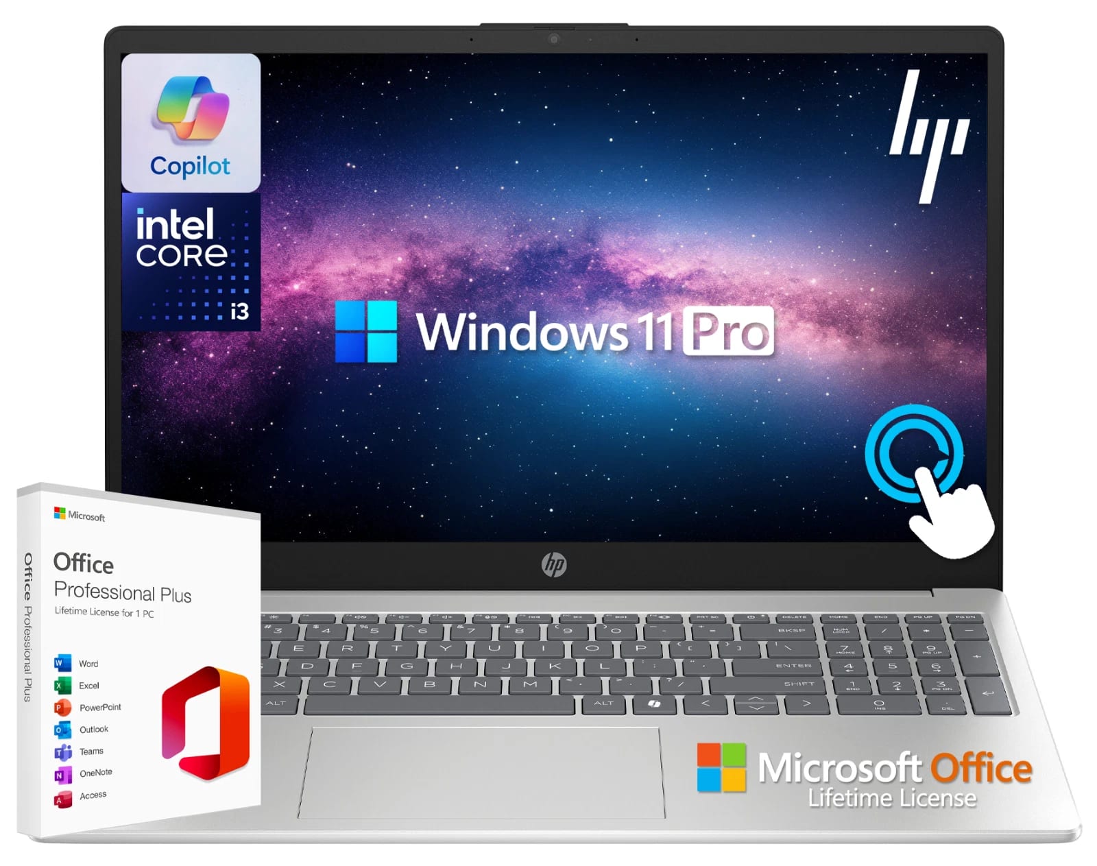 HP Laptop Computer 15.6
