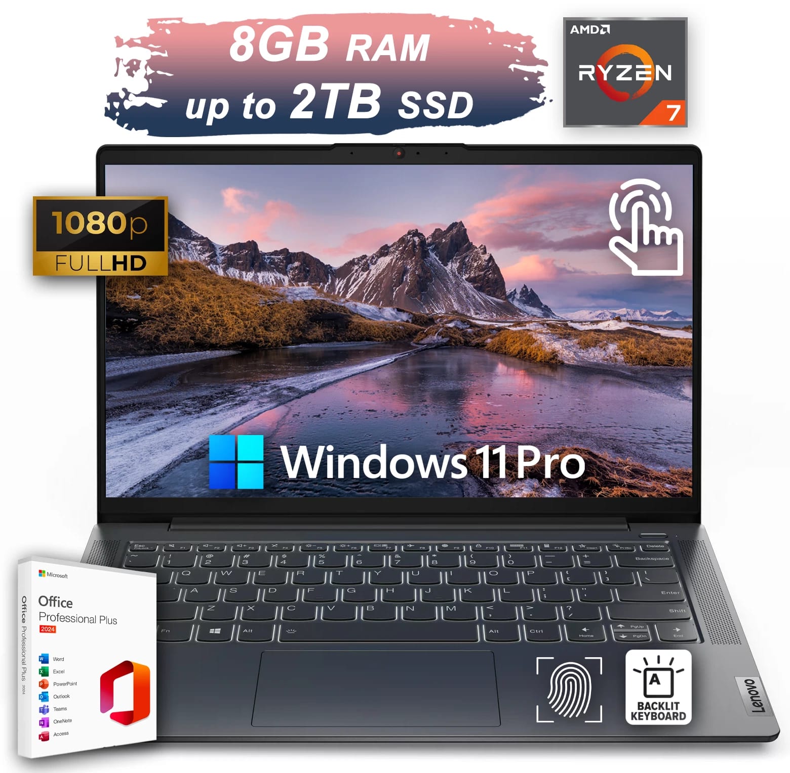 Lenovo IdeaPad 5 Laptop Office 2024 14