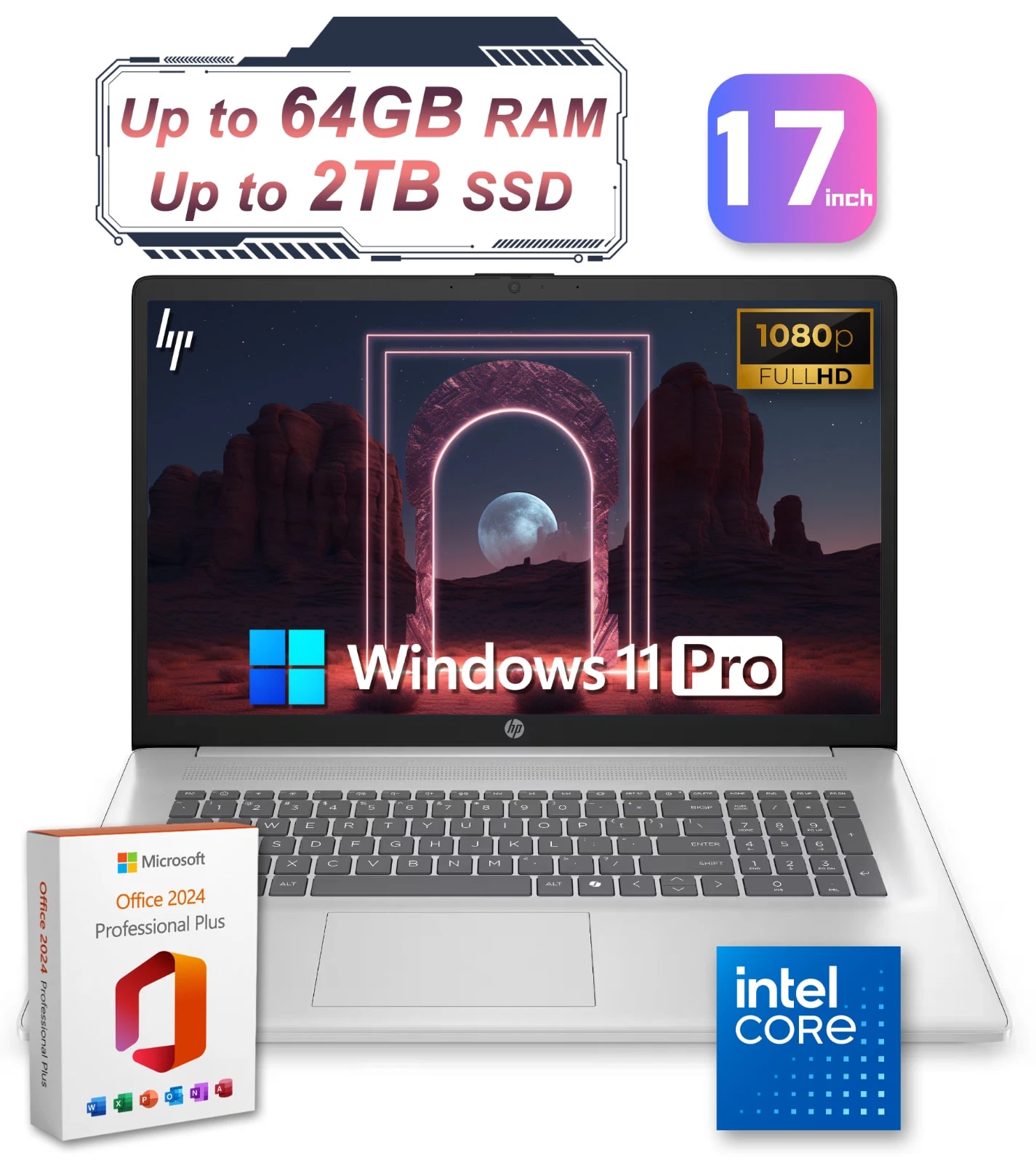 2026 HP Laptop Computer 17.3