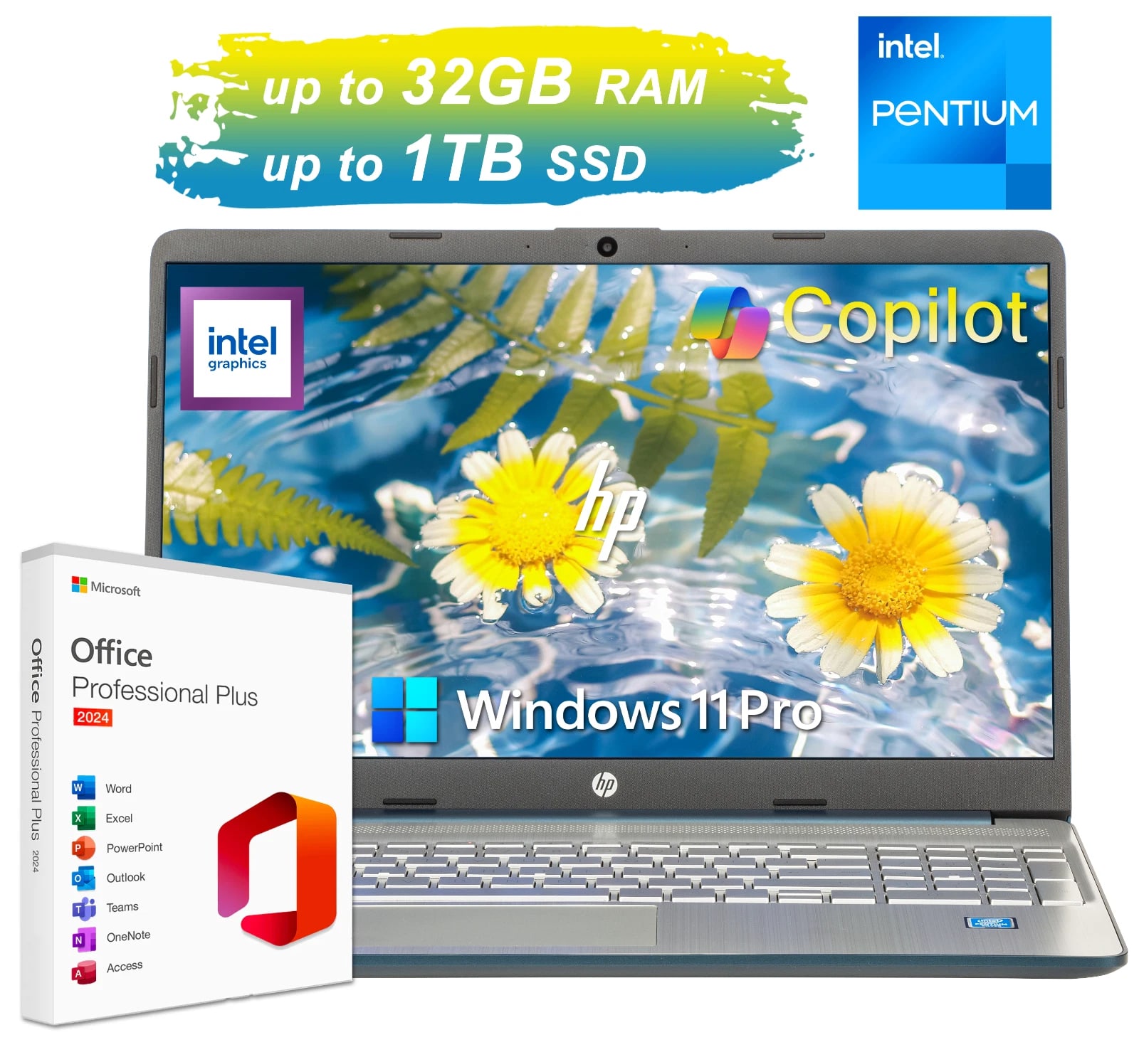 NEW HP Laptop Computer 15.6