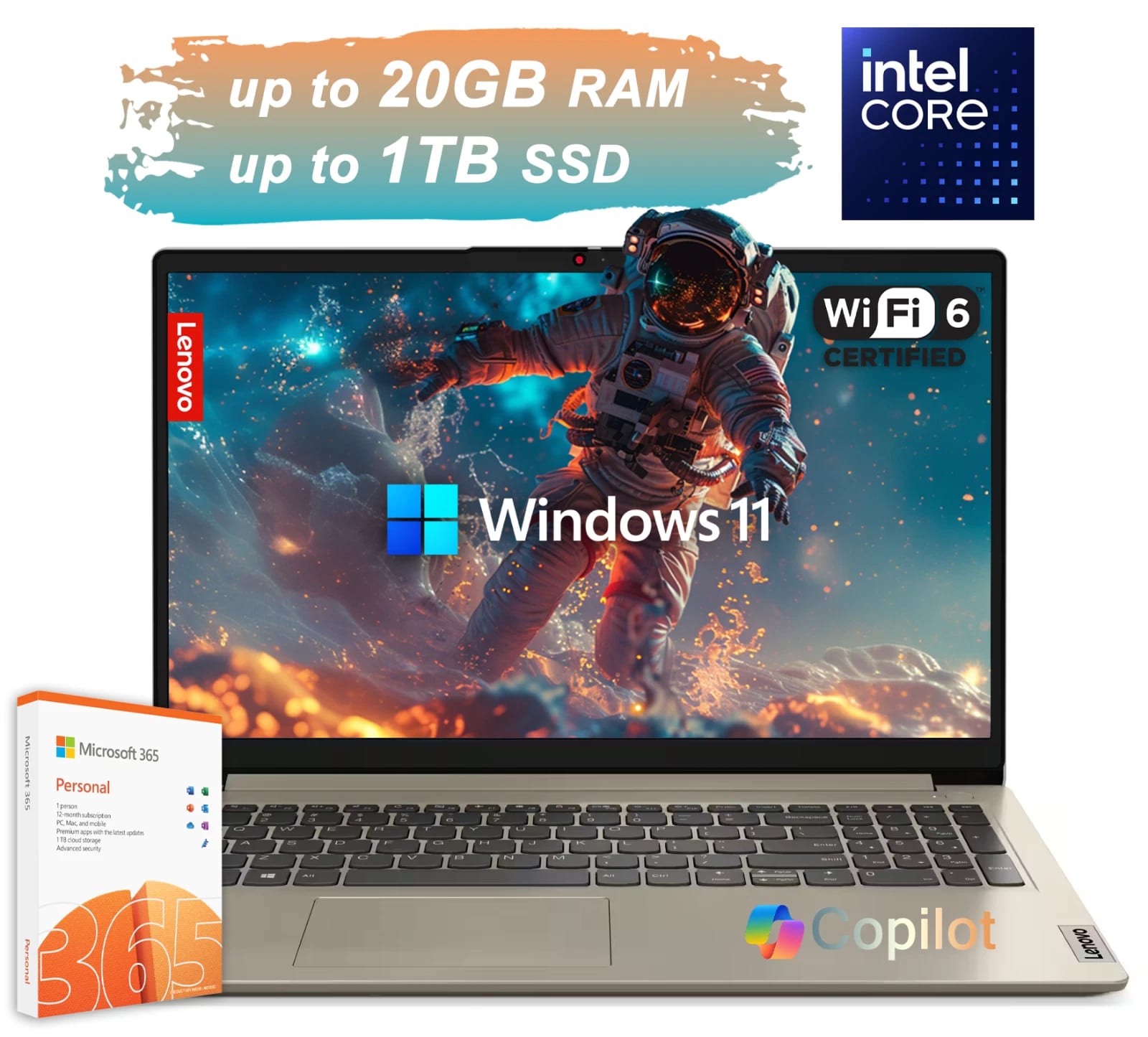 2026 Lenovo IdeaPad Laptop Notebook 15.6