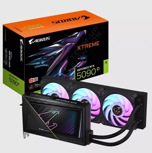 Gigabyte AORUS GeForce RTX 5090 D 32GB XTREME WATERFORCE FULL 4K Gaming GPU — eSwappa Store