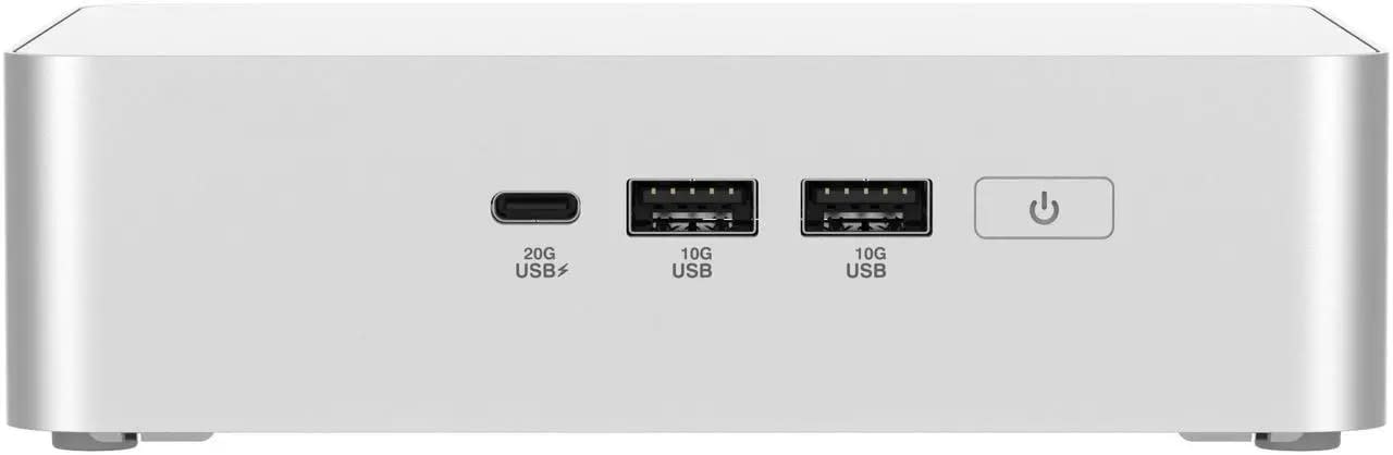 ASUS NUC 15 Pro+ Mini PC - Intel Core Ultra 9 285H - 2x DDR5 SO-DIMM Slots - Dual Storage - Thunderbolt 4 - WiFi 7 - Aluminum Case - Nuevo vista 2