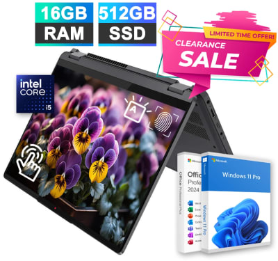 Lenovo IdeaPad Flex 5 Laptop 14 Touch Backlit Intel i5 16GB RAM 512GB SSD Office — eSwappa Store