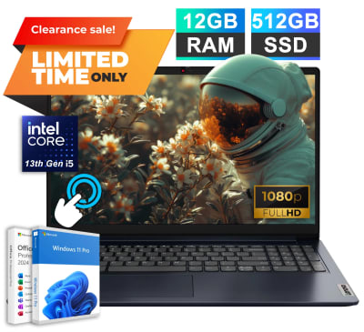 2026 Lenovo IdeaPad Touchscreen Laptop 15.6 13th Intel i5 12GB RAM 512GB SSD Pro — eSwappa Store
