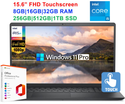 2026 Dell Inspiron 15 Laptop FHD Touch Intel i5 Upto 32GB RAM&1TB SSD Win 11 Pro — eSwappa Store