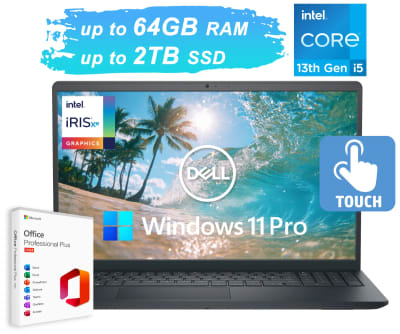 2026 Dell Inspiron Laptop 15 Touch 10-Core Intel i5 Upto 64GB RAM 2TB SSD WinPRO — eSwappa Store