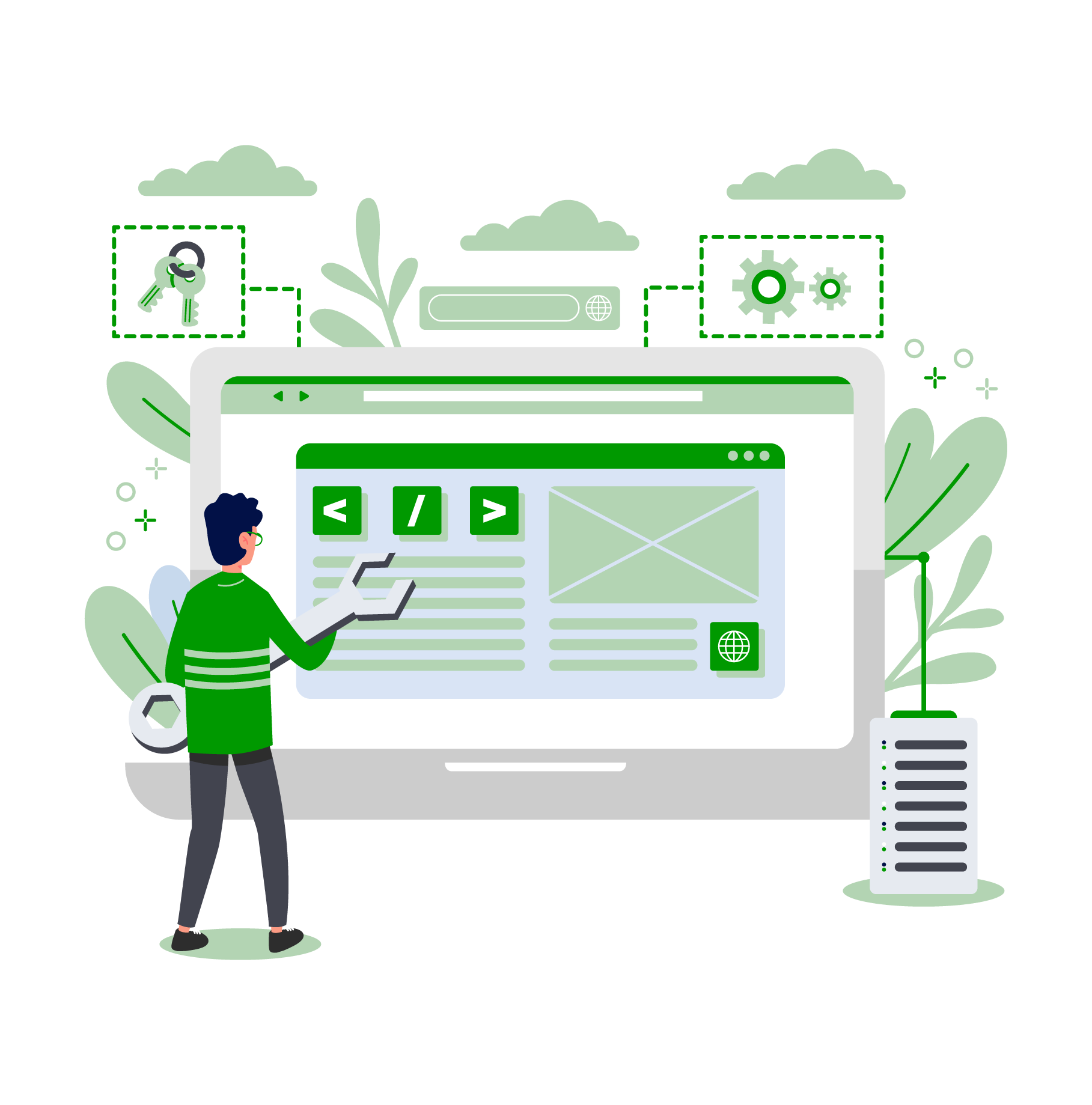 Freedom to customize