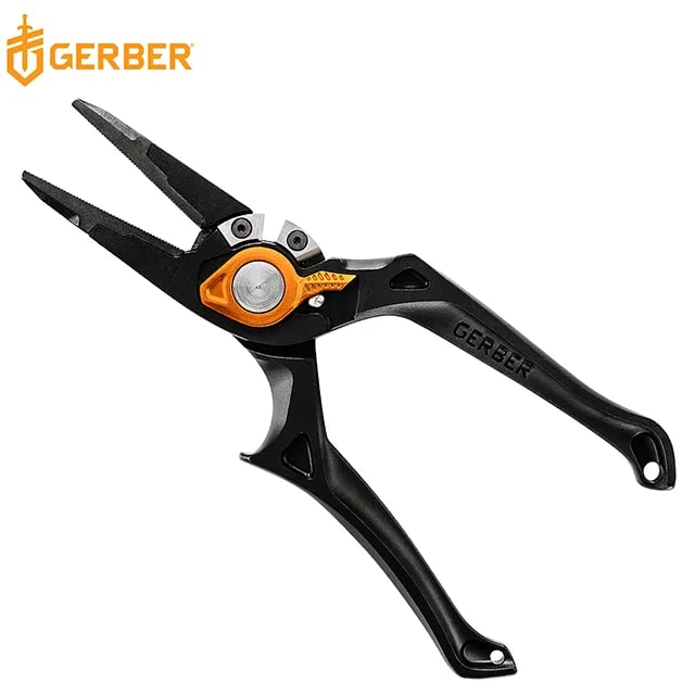 Gerber Magniplier Hot-Forged Aluminum Ergonomic Fishing Pliers