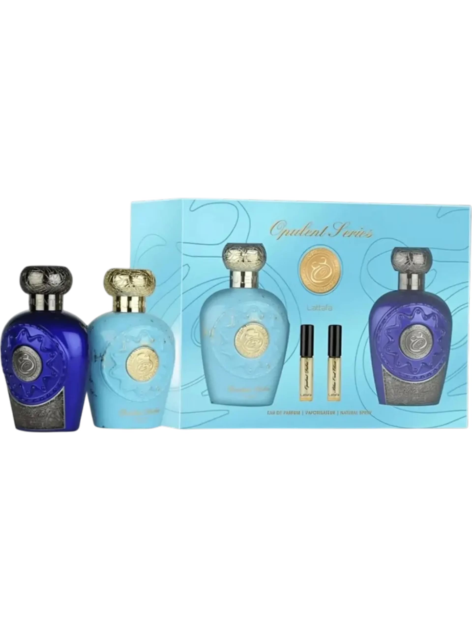 Set Cadou Lattafa Opulent Dubai & Blue Oud Elixir