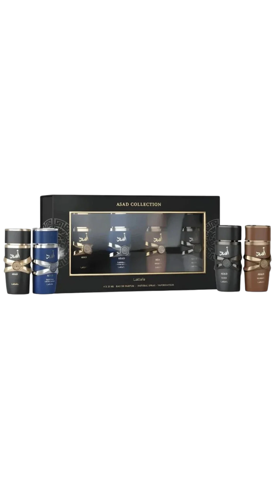 Lattafa Set Lattafa Asad 4 x 25 ml — Recenzie Completă