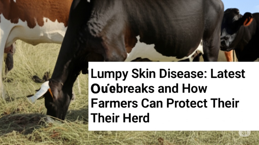 Lumpy Skin Disease: Latest Outbreaks and How Farmers Can Protect Their Herd