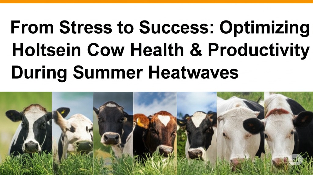 From Stress to Success: Optimizing Holstein Cow Health & Productivity During Summer Heatwaves