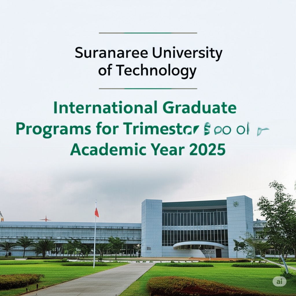 Suranaree University of Technology International Graduate Programs for Trimester 2 of Academic Year 2025